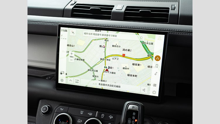 2023 認定中古車 Land Rover Defender 110 Santorini Black 3.0 litre i6D​ 110X-Dynamic　HSE　D300　 エアサスペンション