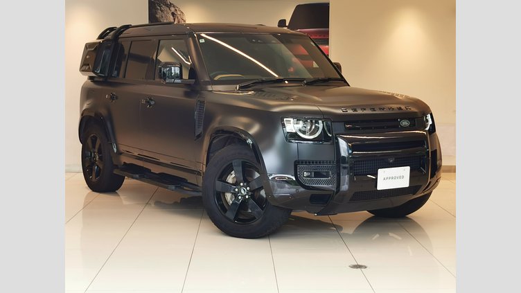 2024 認定中古車 Land Rover Defender 110 サントリーニブラック D300 AWD（AT） X-DYNAMIC HSE