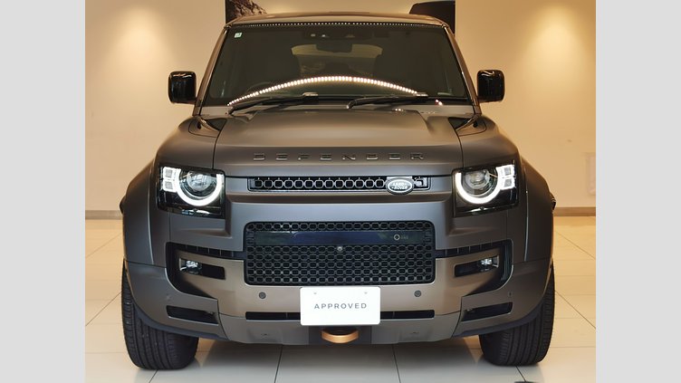 2024 認定中古車 Land Rover Defender 110 カルパチアングレイ P635 ガソリンV8マイルドハイブリッド OCTA Edition One