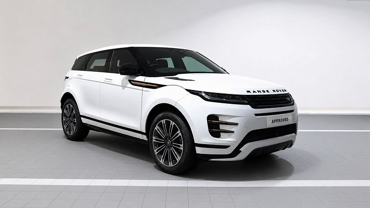2023 Approved Land Rover Range Rover Evoque Fuji White P200 Petrol Mild Hybrid Dynamic SE