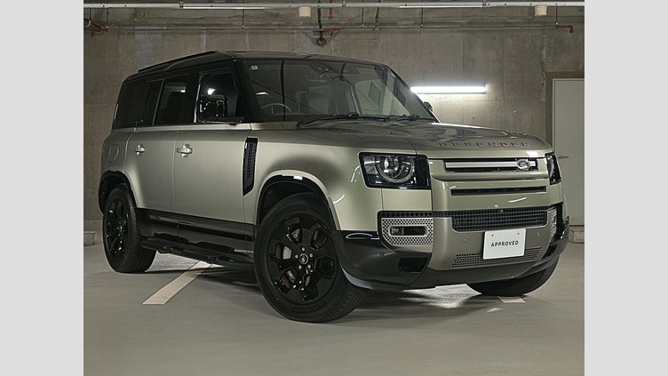 2024 認定中古車 Land Rover Defender 110 パンゲアグリーン D350 ディーゼルマイルドハイブリッド X-Dynamic HSE