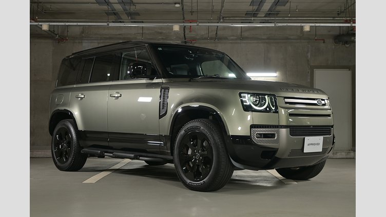 2024 認定中古車 Land Rover Defender 110 パンゲアグリーン D350 ディーゼルマイルドハイブリッド X-Dynamic HSE