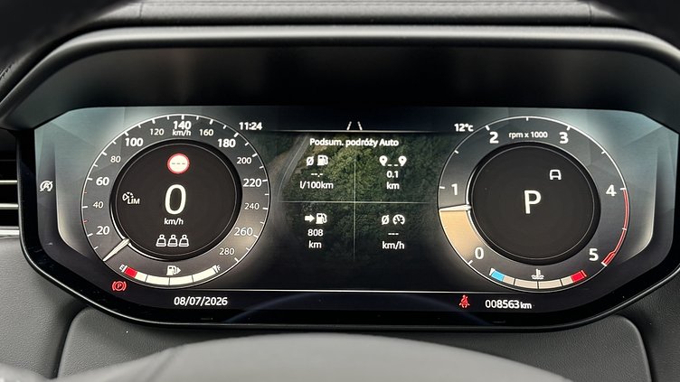 2025 Approved Land Rover Range Rover Sport Czarny Santorini Black D250 Diesel MHEV Standard Wheelbase S