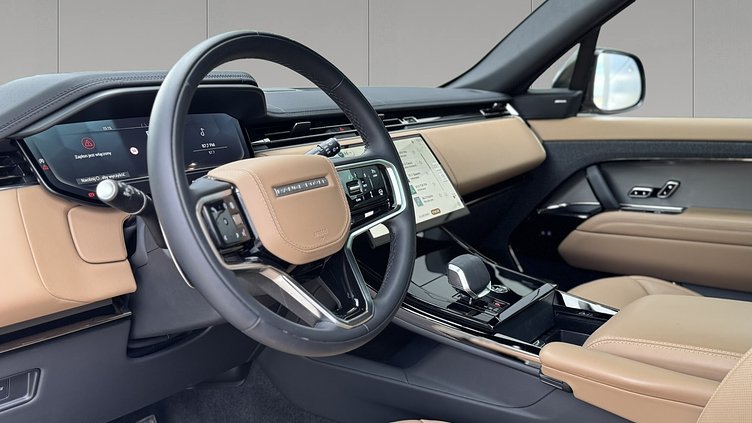 2025 Approved Land Rover Range Rover Sport Czarny Santorini Black D300 Diesel MHEV Standard Wheelbase SE