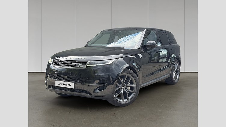 2025 Approved Land Rover Range Rover Sport Czarny Santorini Black D300 Diesel MHEV Standard Wheelbase SE