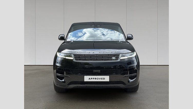 2025 Approved Land Rover Range Rover Sport Czarny Santorini Black D300 Diesel MHEV Standard Wheelbase SE