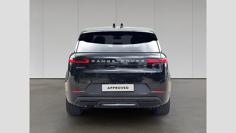 2025 Approved Land Rover Range Rover Sport Czarny Santorini Black D300 Diesel MHEV Standard Wheelbase SE