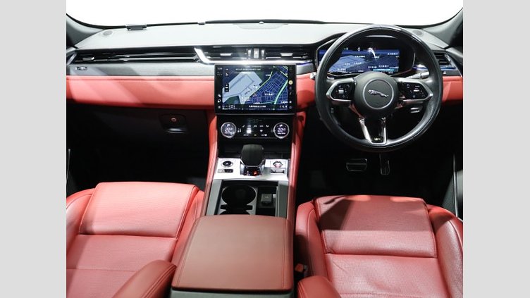 2022 認定中古車 Jaguar F-Pace Santorini Black 2.0L I4 Pet Mid DOHC AJ200 R SE P250