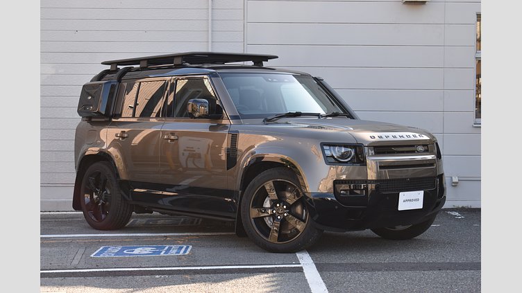 2025 認定中古車 Land Rover Defender 110 ゴンドワナストーン D350 ディーゼルマイルドハイブリッド X-Dynamic HSE