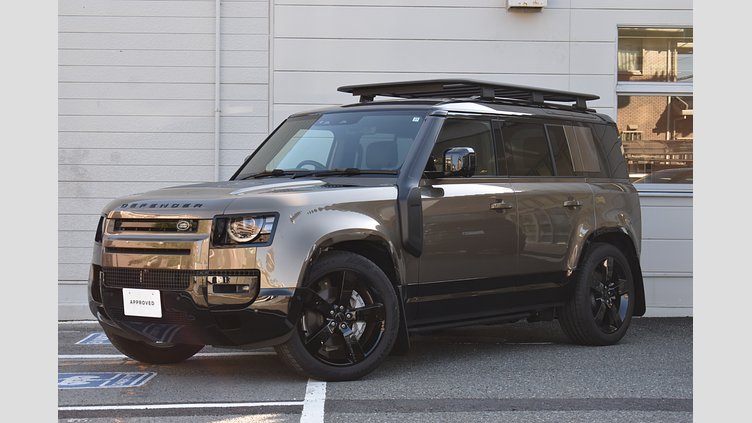 2025 認定中古車 Land Rover Defender 110 ゴンドワナストーン D350 ディーゼルマイルドハイブリッド X-Dynamic HSE