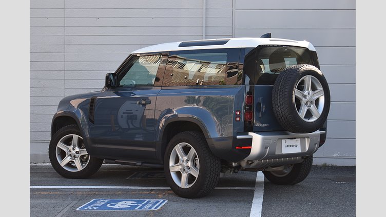 2023 認定中古車 Land Rover Defender 90 タスマンブルー P300 AWD（AT） SE