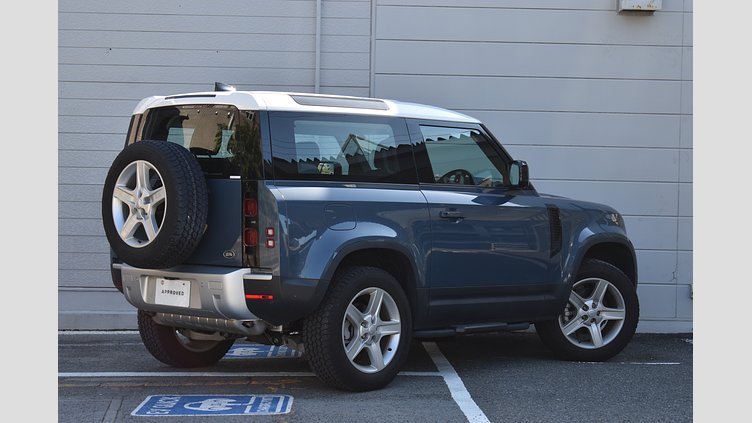 2023 認定中古車 Land Rover Defender 90 タスマンブルー P300 AWD（AT） SE