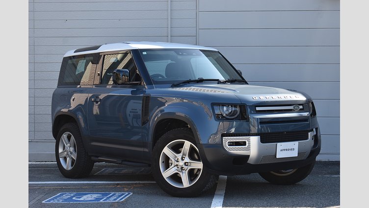 2023 認定中古車 Land Rover Defender 90 タスマンブルー P300 AWD（AT） SE