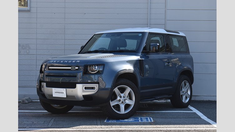 2023 認定中古車 Land Rover Defender 90 タスマンブルー P300 AWD（AT） SE