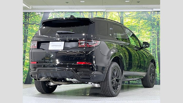 2025 認定中古車 Land Rover Discovery Sport サントリーニブラック D200マイルドハイブリッド（ディーゼル） 標準ホイール Landmark