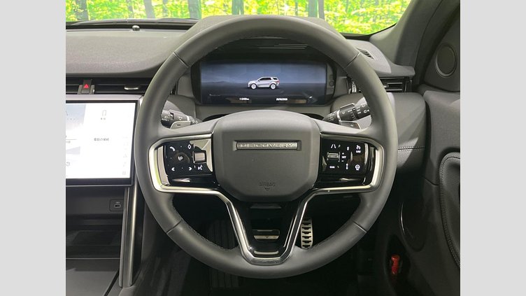 2025 認定中古車 Land Rover Discovery Sport サントリーニブラック D200マイルドハイブリッド（ディーゼル） 標準ホイール Landmark