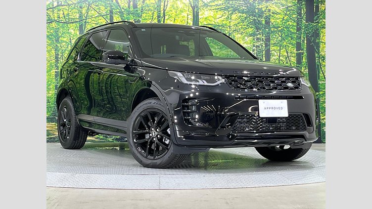 2025 認定中古車 Land Rover Discovery Sport サントリーニブラック D200マイルドハイブリッド（ディーゼル） 標準ホイール Landmark