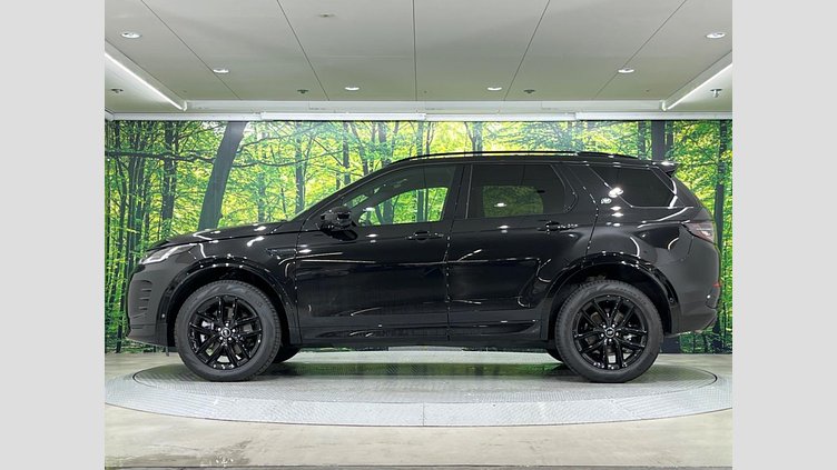 2025 認定中古車 Land Rover Discovery Sport サントリーニブラック D200マイルドハイブリッド（ディーゼル） 標準ホイール Landmark