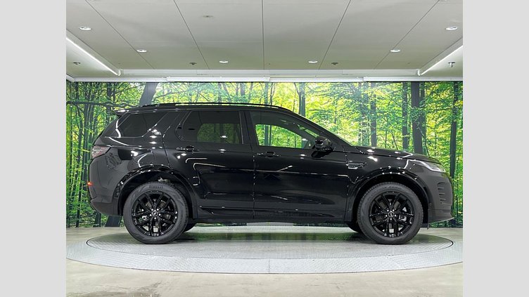 2025 認定中古車 Land Rover Discovery Sport サントリーニブラック D200マイルドハイブリッド（ディーゼル） 標準ホイール Landmark