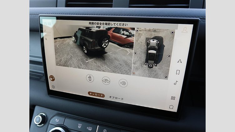 2025 認定中古車 Land Rover Defender 110 フジホワイト D350 ディーゼルマイルドハイブリッド S