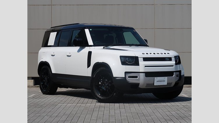 2025 認定中古車 Land Rover Defender 110 フジホワイト D350 ディーゼルマイルドハイブリッド S