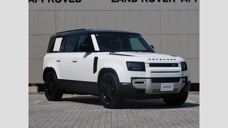 2025 認定中古車 Land Rover Defender 110 フジホワイト D350 ディーゼルマイルドハイブリッド S