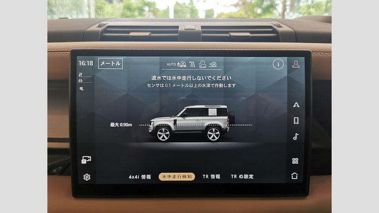 2025 認定中古車 Land Rover Defender 90 カルパチアングレイ P525 ガソリン V8