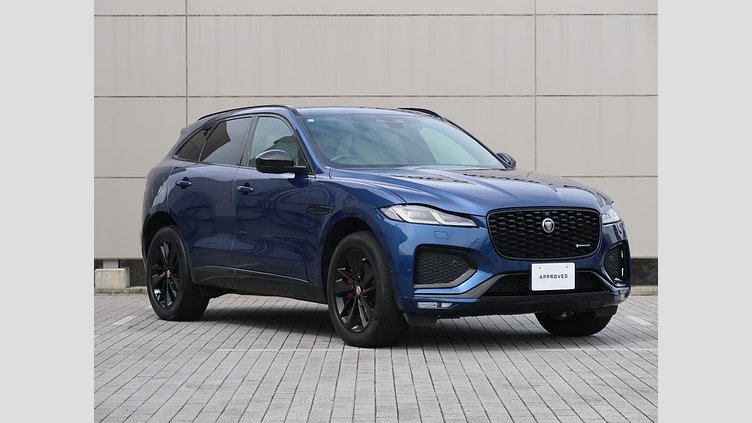 2022 認定中古車 Jaguar F-Pace ブルーファイアブルー P250 AWD（オートマチック） R-DYNAMIC BLACK