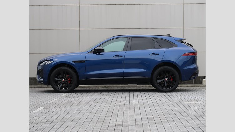 2022 認定中古車 Jaguar F-Pace ブルーファイアブルー P250 AWD（オートマチック） R-DYNAMIC BLACK