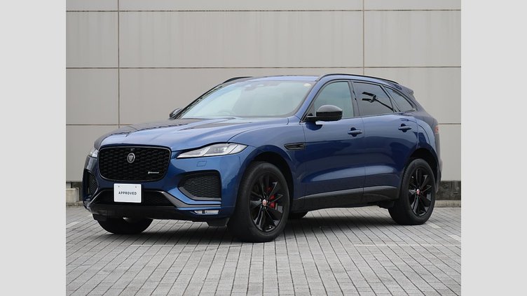 2022 認定中古車 Jaguar F-Pace ブルーファイアブルー P250 AWD（オートマチック） R-DYNAMIC BLACK