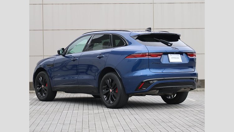 2022 認定中古車 Jaguar F-Pace ブルーファイアブルー P250 AWD（オートマチック） R-DYNAMIC BLACK