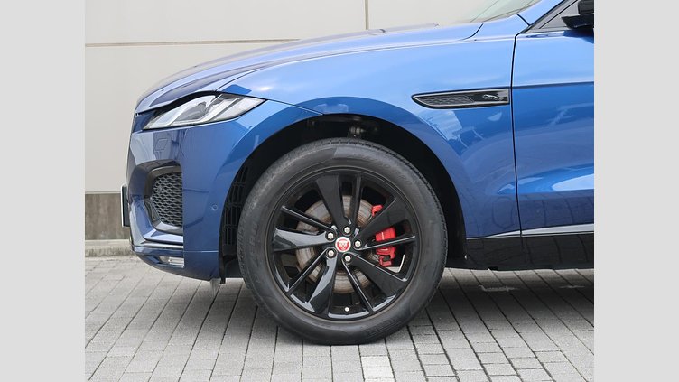 2022 認定中古車 Jaguar F-Pace ブルーファイアブルー P250 AWD（オートマチック） R-DYNAMIC BLACK
