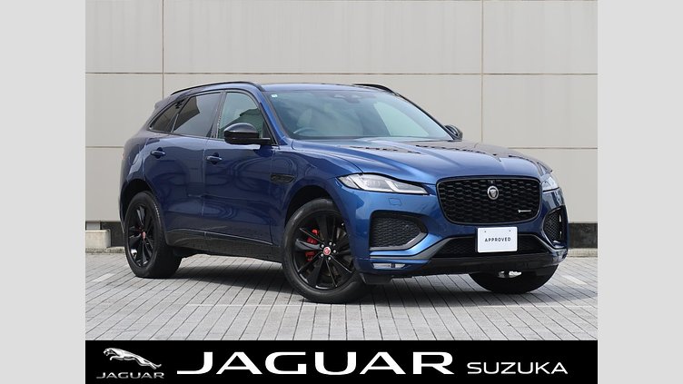 2022 認定中古車 Jaguar F-Pace ブルーファイアブルー P250 AWD（オートマチック） R-DYNAMIC BLACK