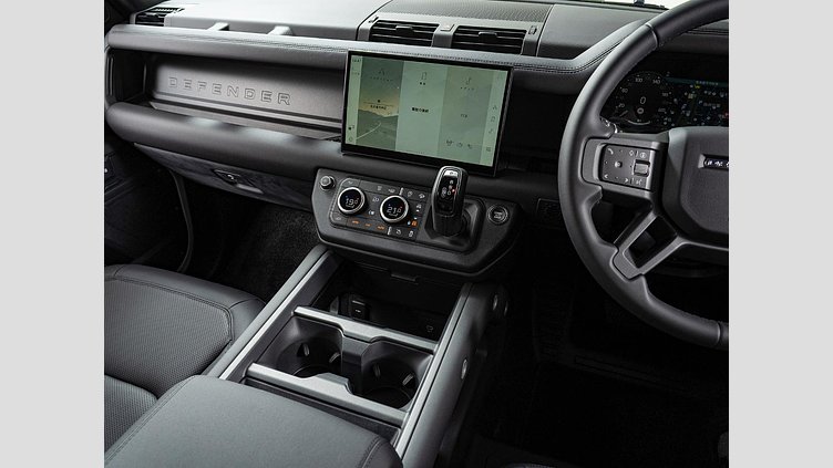 2025 認定中古車 Land Rover Defender 110 フジホワイト D350 ディーゼルマイルドハイブリッド X-Dynamic SE