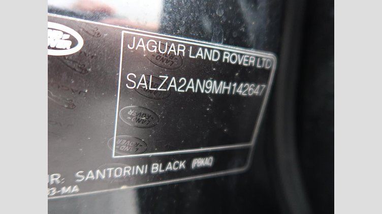2021 認定中古車 Land Rover Range Rover Evoque サントリーニブラック D200 AWD（オートマチック）MHEV R-DYNAMIC S