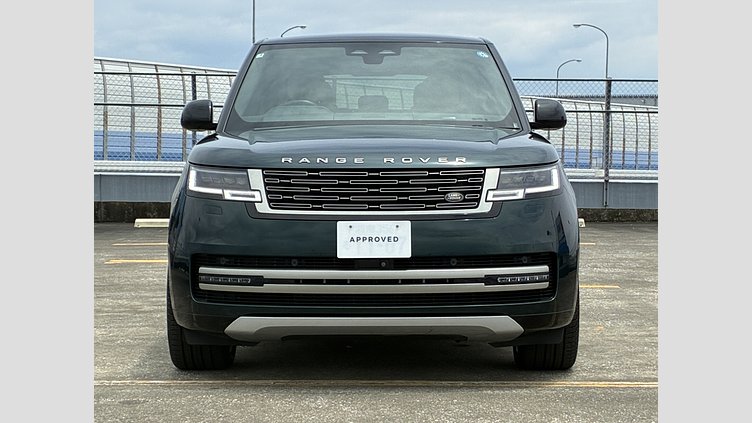 2023 認定中古車 Land Rover Range Rover ブリティッシュレーシンググリーン D300 AWD MHEV（AT） スタンダードホイールベース SE