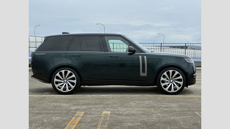 2023 認定中古車 Land Rover Range Rover ブリティッシュレーシンググリーン D300 AWD MHEV（AT） スタンダードホイールベース SE