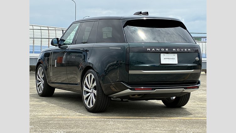 2023 認定中古車 Land Rover Range Rover ブリティッシュレーシンググリーン D300 AWD MHEV（AT） スタンダードホイールベース SE