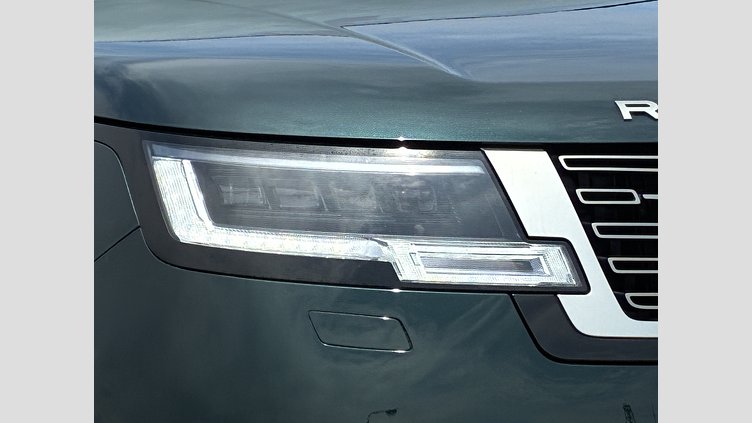 2023 認定中古車 Land Rover Range Rover ブリティッシュレーシンググリーン D300 AWD MHEV（AT） スタンダードホイールベース SE