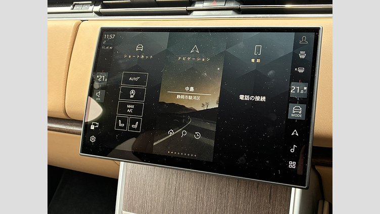 2024 認定中古車 Land Rover Range Rover サントリーニブラック D350 AWD MHEV（AT） スタンダードホイールベース HSE