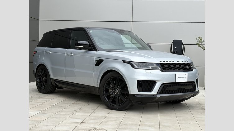 2021 認定中古車 Land Rover Range Rover Sport ハクバシルバー INGENIUM 3.0L 6気筒ディーゼル MHEV 300PS HSE