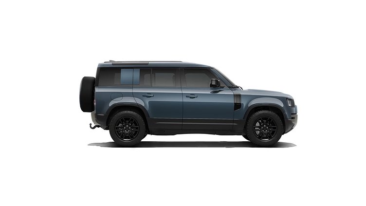 2026 Nýr bíll Land Rover Defender 110 Tasman Blue D200 Diesel Mild Hybrid S