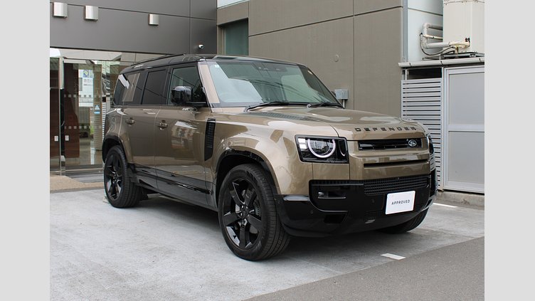 2025 認定中古車 Land Rover Defender 110 ゴンドワナストーン D350 ディーゼルマイルドハイブリッド X-Dynamic HSE