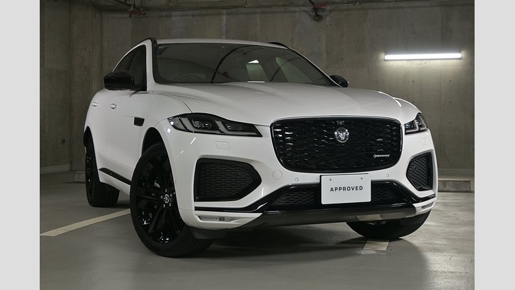 2025 認定中古車 Jaguar F-Pace オストゥーニパールホワイト D204 AWD（オートマチック）MHEV R-DYNAMIC SE