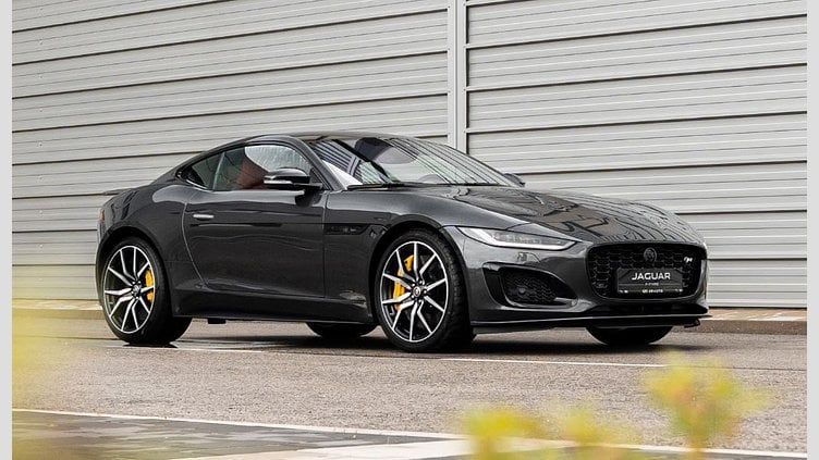 2023 SKLADOVÉ VOZIDLÁ Jaguar F-Type Carpathian Grey 5.0L V8 575k S/C R75 AWD A/T Coupe