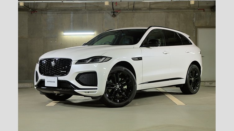 2025 認定中古車 Jaguar F-Pace オストゥーニパールホワイト D204 AWD（オートマチック）MHEV R-DYNAMIC SE