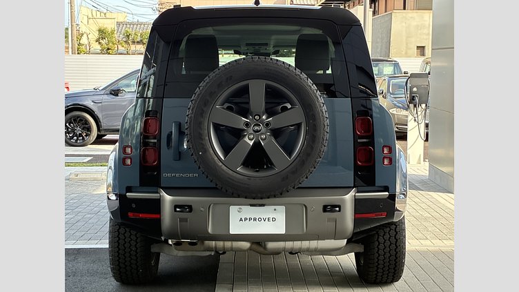 2025 認定中古車 Land Rover Defender 90 タスマンブルー D350 ディーゼルマイルドハイブリッド X-Dynamic HSE