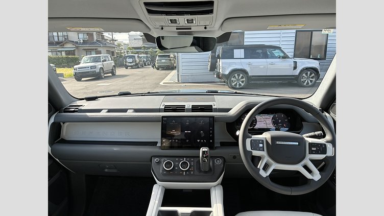 2025 認定中古車 Land Rover Defender 90 タスマンブルー D350 ディーゼルマイルドハイブリッド X-Dynamic HSE