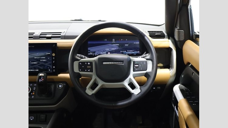 2024 認定中古車 Land Rover Defender 110 サントリーニブラック D300 AWD（AT） X-DYNAMIC HSE