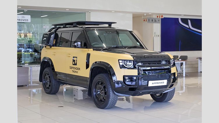 2026 Approved Land Rover Defender 110 Deep Sandglow Yellow D350 D350 Trophy Edition 1